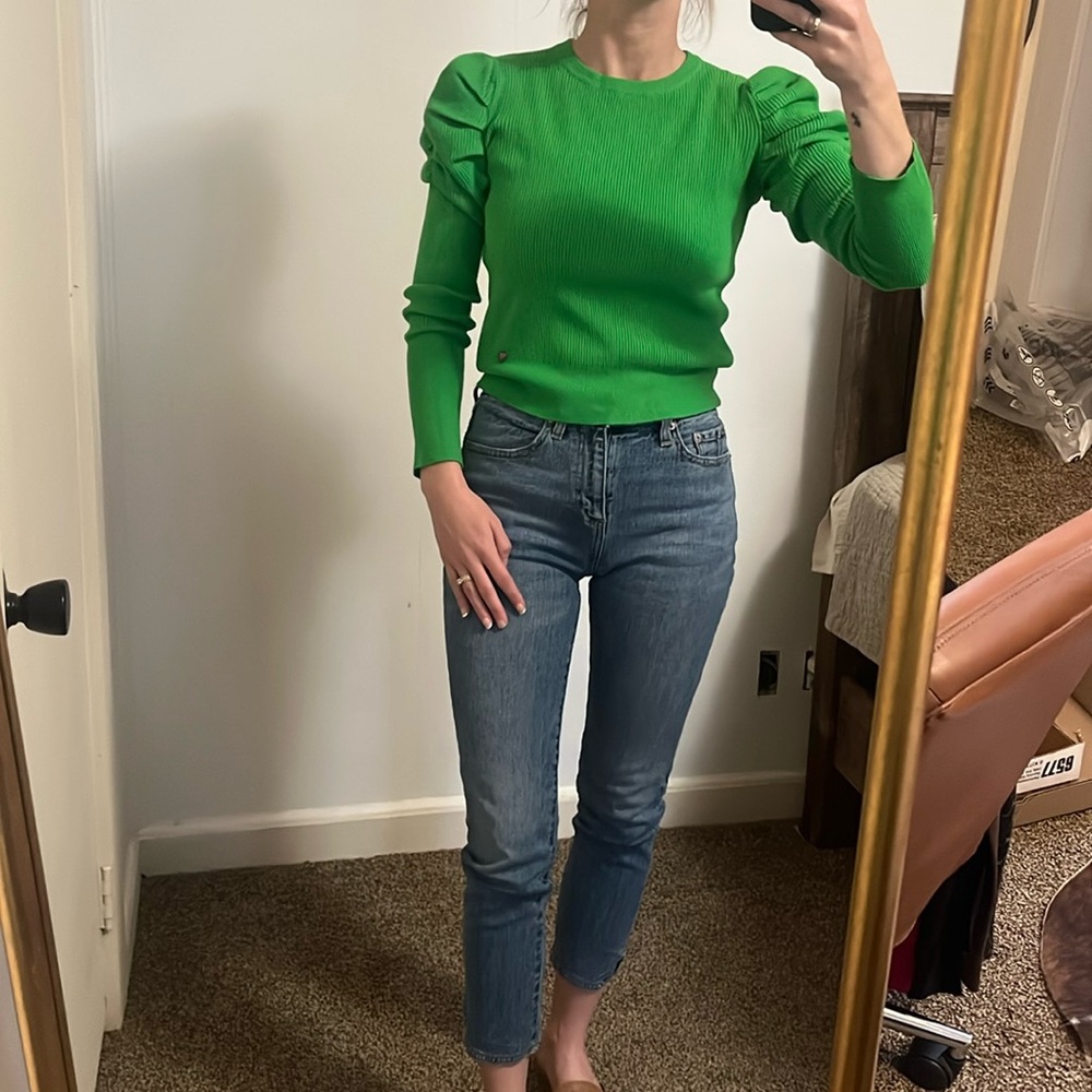 NWT Mio Mio Puff Sleeve Sweater, small